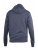 D555 Orchid Chest Printed Zip Through Hoody Denim Blue - Sweaters & hoodies - Sweaters & Hoodies Grote Maten Heren