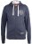 D555 Orchid Chest Printed Zip Through Hoody Denim Blue - Sweaters & hoodies - Sweaters & Hoodies Grote Maten Heren