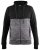 D555 Finnley Couture Hoody With Chest Embroidery Black - Sweaters & hoodies - Sweaters & Hoodies Grote Maten Heren