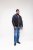 D555 Vincent Full Zip Hoody With Chest And Sleeve Piping Detail - Sweaters & hoodies - Sweaters & Hoodies Grote Maten Heren