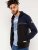 D555 Vincent Full Zip Hoody With Chest And Sleeve Piping Detail - Sweaters & hoodies - Sweaters & Hoodies Grote Maten Heren