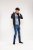 D555 Vincent Full Zip Hoody With Chest And Sleeve Piping Detail - Sweaters & hoodies - Sweaters & Hoodies Grote Maten Heren