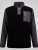 D555 Daly Quarter Zip Fleece Sweatshirt Zwart/Grijs - Sweaters & hoodies - Sweaters & Hoodies Grote Maten Heren