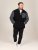 D555 Daly Quarter Zip Fleece Sweatshirt Zwart/Grijs - Sweaters & hoodies - Sweaters & Hoodies Grote Maten Heren