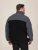 D555 Daly Quarter Zip Fleece Sweatshirt Zwart/Grijs - Sweaters & hoodies - Sweaters & Hoodies Grote Maten Heren