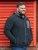 D555 Daly Quarter Zip Fleece Sweatshirt Zwart/Grijs - Sweaters & hoodies - Sweaters & Hoodies Grote Maten Heren