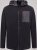 D555 Damien Micro Fleece Zip Through Hoody Zwart/Grijs - Sweaters & hoodies - Sweaters & Hoodies Grote Maten Heren