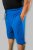 20 Nodi Short Leg Sports Pants in Combed Cotton Jersey Blue - Joggingbroeken & shorts - Joggingbroeken & Shorts Heren Grote Maten
