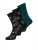 Jack & Jones Pineapple Skulls Sokken Zwart 3-pack - Ondergoed & zwem - Grote Maten Ondergoed Heren
