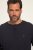JP1880 702555 Henley T-shirt met lange mouwen Donkerblauw - T-shirts - Grote Maten T-shirts Heren