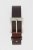 JP1880 705233 Leren riem Mahoniebruin - Riemen - Grote Maten Heren Riemen