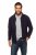 JP1880 705552 Fleecejack met opstaande kraag Donkerblauw - Sportkleding & outdoor - Grote Maten Sportkleding Heren