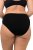 Ulla Popken 710201 Slips 5-pack Zwart - Slips - 