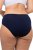 Ulla Popken 710201 Slips 5-pack Donkerblauw - Slips - 