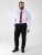 D555 Ted 4 Way Stretch Tailored Trouser Zwart - Pakken - Grote Maten Kostuum Heren