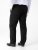 D555 Ted 4 Way Stretch Tailored Trouser Zwart - Pakken - Grote Maten Kostuum Heren