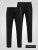 D555 Ted Pantalon Zwart - Pakken - Grote Maten Kostuum Heren