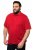 JP1880 712617 Poloshirt met buikpasvorm Chilirood - Polo shirts - Grote Maten Poloshirts Heren