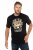 JP1880 Guns N’ Roses Skull Comfort Fit Band T-Shirt Black - T-shirts - Grote Maten T-shirts Heren