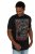 JP1880 Pink Floyd Retro Graphic Comfort Fit Band T-Shirt Black - T-shirts - Grote Maten T-shirts Heren