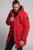 JP1880 748520 Parka water- en winddicht Salsarood - Jassen - Grote Maten Herenjassen