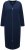 Ulla Popken 749967 Badstof badjas met rits Donkerblauw - Ochtendjassen & badjassen - 