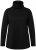 Ulla Popken 751623 Sneldrogend skishirt Zwart - Skikleding - 