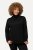 Ulla Popken 751623 Sneldrogend skishirt Zwart - Skikleding - 