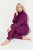 Ulla Popken 751623 Sneldrogend skishirt Roze - Skikleding - 