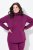 Ulla Popken 751623 Sneldrogend skishirt Roze - Skikleding - 