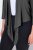 Ulla Popken 794514 Jersey bolero met knoop Antraciet - Bolero's - 