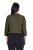 Ulla Popken 794514 Jersey bolero met knoop Donkergroen - Bolero's - 