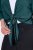Ulla Popken 794514 Jersey bolero met knoop Petrol - Bolero's - 