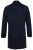 JP1880 795116 Waterafstotend Wollen mantel Marineblauw - Jassen - Grote Maten Herenjassen
