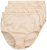 Ulla Popken 795269 Slips met hoge taille 3-pack Gebroken wit - Slips - 