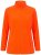 Ulla Popken 796970 Lichte fleecejas Oranjerood - Fleecekleding - 