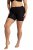 Ulla Popken 799090 Boxershorts Zwart - Slips - 