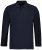 JP1880 799230 Poloshirt met lange mouwen Donkerblauw - Polo shirts - Grote Maten Poloshirts Heren