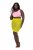 Ulla Popken 799278 Anti-schuur shorts Lichtgroen - Anti-schuur shorts - 