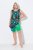 Ulla Popken 799278 Anti-schuur shorts 80 den Groen - Anti-schuur shorts - 