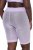 Ulla Popken 799278 Anti-schuur shorts Lila - Anti-schuur shorts - 