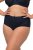 Ulla Popken 800279 Gestreepte slips 2-pack Donkerblauw - Slips - 
