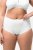 Ulla Popken 800279 Gestreepte slips 2-pack Wit - Slips - 