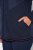 Ulla Popken 800400 Jas met fleecevoering Donkerblauw - Fleecekleding - 