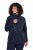 Ulla Popken 800400 Jas met fleecevoering Donkerblauw - Fleecekleding - 