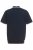 JP1880 802789 Poloshirt met witte contrastkraag Donkerblauw - Polo shirts - Grote Maten Poloshirts Heren