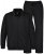 JP1880 802933 Joggingpak met jack en broek Zwart - Trainingspakken - Grote Maten Trainingspakken Heren