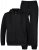 JP1880 802934 Joggingpak met hoodie en broek Zwart - Trainingspakken - Grote Maten Trainingspakken Heren