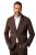 JP1880 New York Flexnamic Jersey colbert Donkerbruin - Pakken - Grote Maten Kostuum Heren