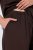 Ulla Popken 806944 Pyjama met korte mouwen Bruin - Pyjama's en Loungewear - 